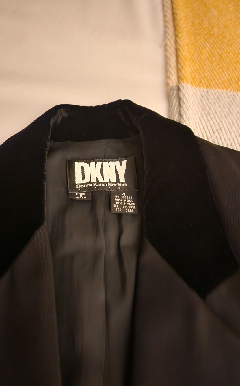DKNY Black Blazer